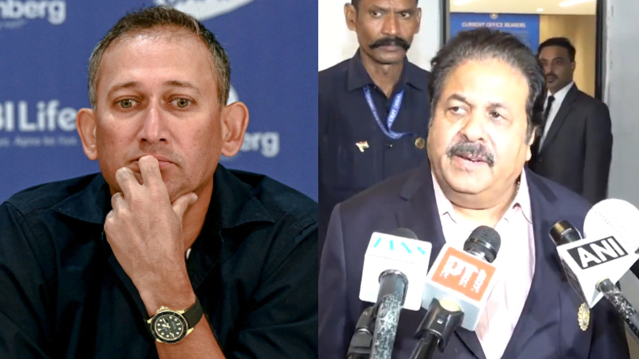 WATCH- “BCCI office-bearers to take a call on the chief selector”- BCCI VP Rajiv Shukla on future of Ajit Agarkar