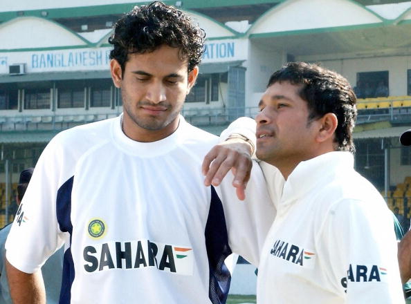 Irfan Pathan and Sachin Tendulkar  | Getty