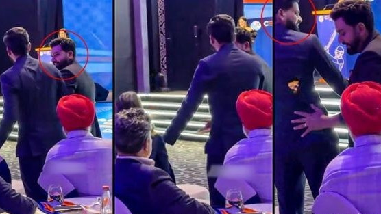 WATCH- Shreyas Iyer offers Rohit Sharma his seat at CEAT Awards; check out India captain’s reaction