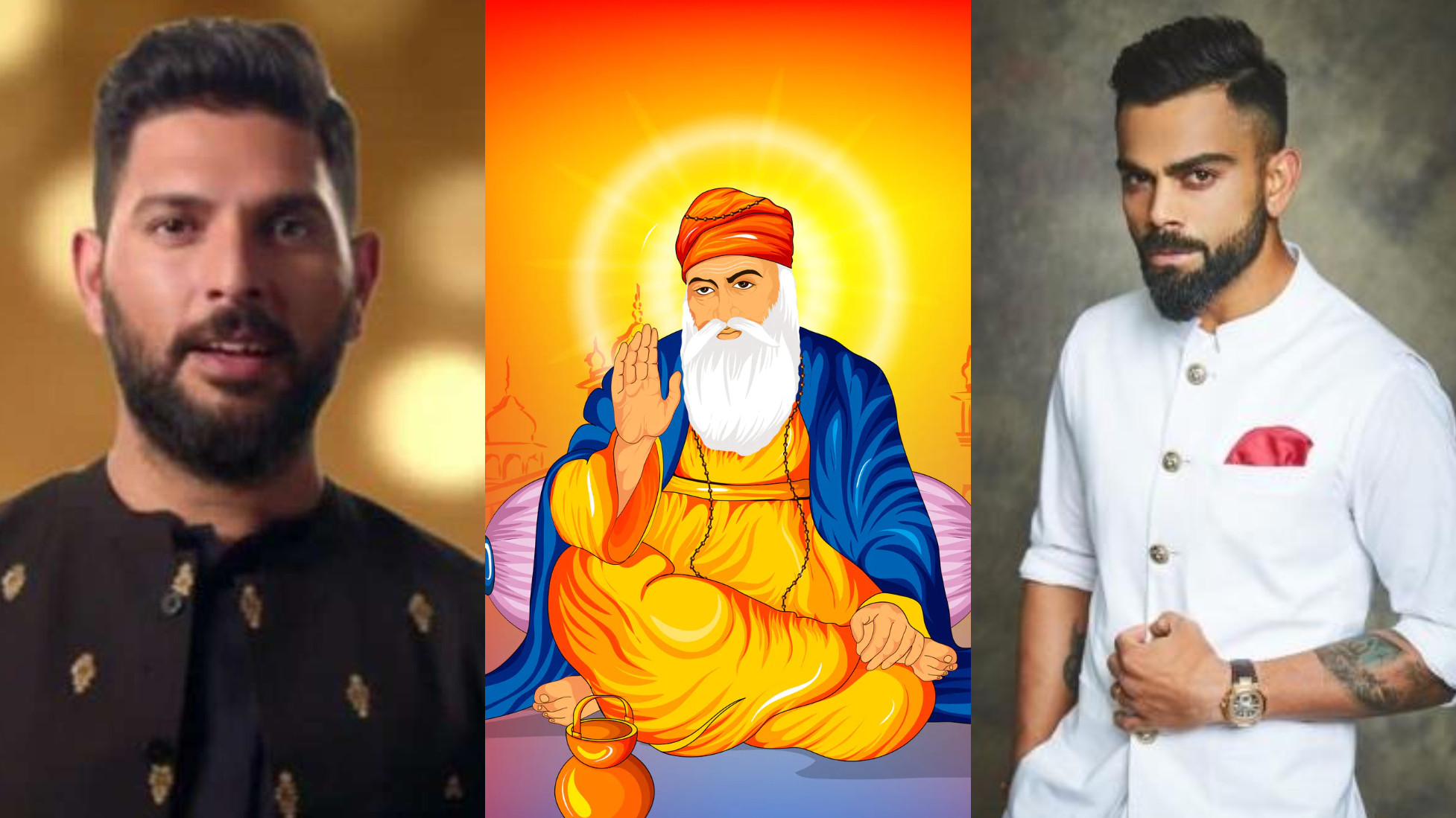 Indian cricketers pay homage to Guru Nanak Dev on the occasion of Gurpurab