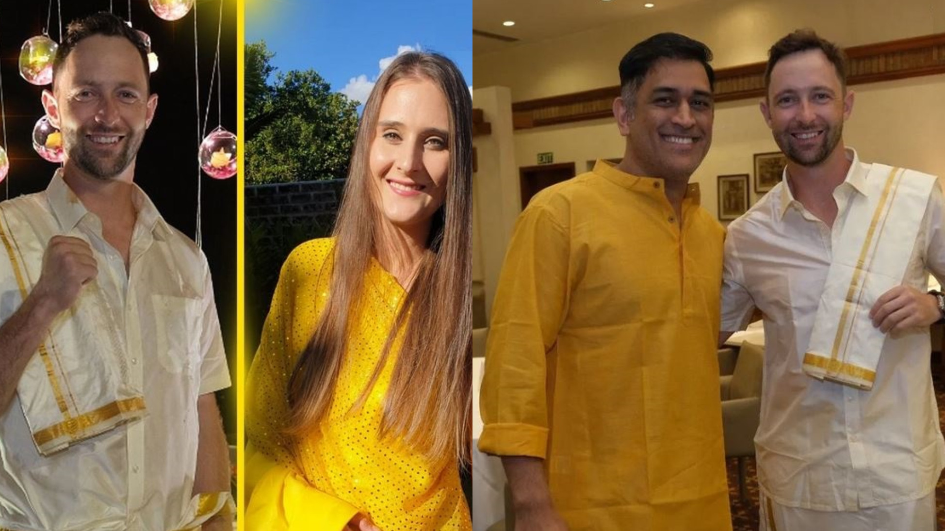 IPL 2022: WATCH- MS Dhoni and CSK players attend Devon Conway’s pre-wedding bash in Tamilian style