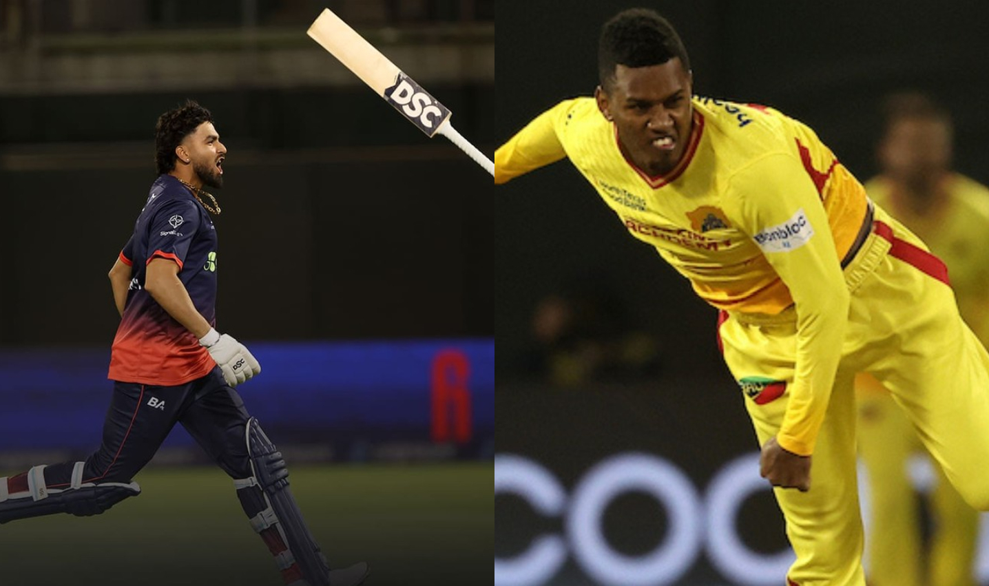Chaudhary thumped Hossein's hat-trick with a last-ball six to win the game | MLC