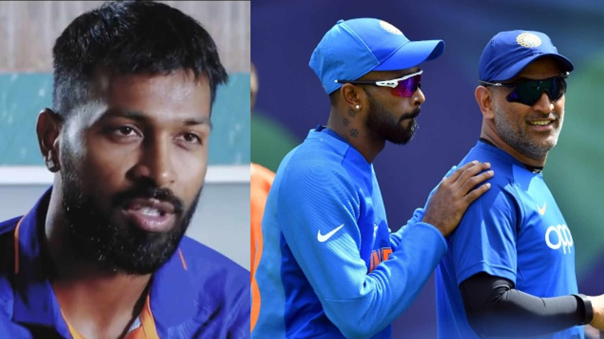 WATCH- “MS Dhoni played a big role in my growth,” Hardik Pandya on learning from former India captain