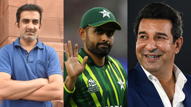 T20 World Cup 2022: Wasim Akram reacts to Gautam Gambhir calling Babar Azam a 'selfish captain'