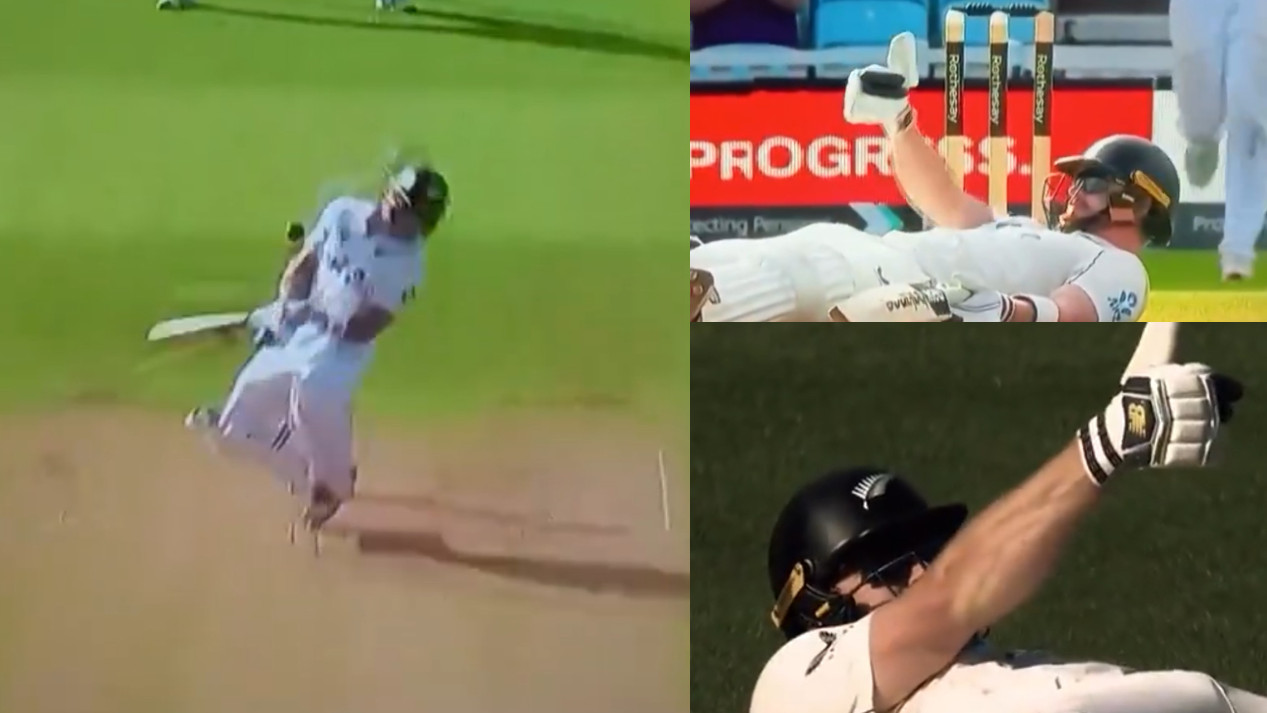 ENG v NZ 2026: WATCH- Glenn Phillips gives a cheeky thumbs-up to Jofra Archer after barely avoiding his fiery bouncer