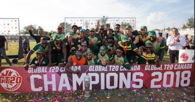 The Global Canada T20 tournament 2018 was won by Vancouver Knights