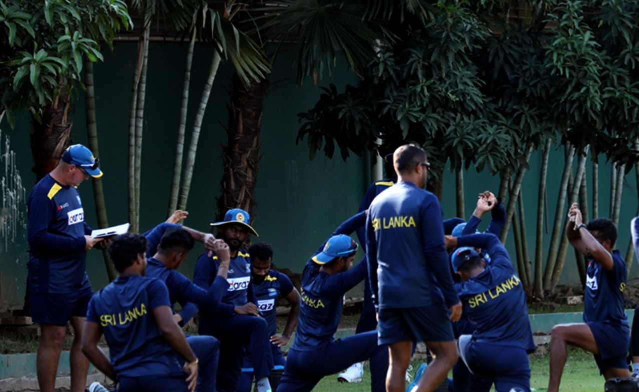 Sri Lanka players training ahead of 1st ODI against Bangladesh | SLC/Twitter