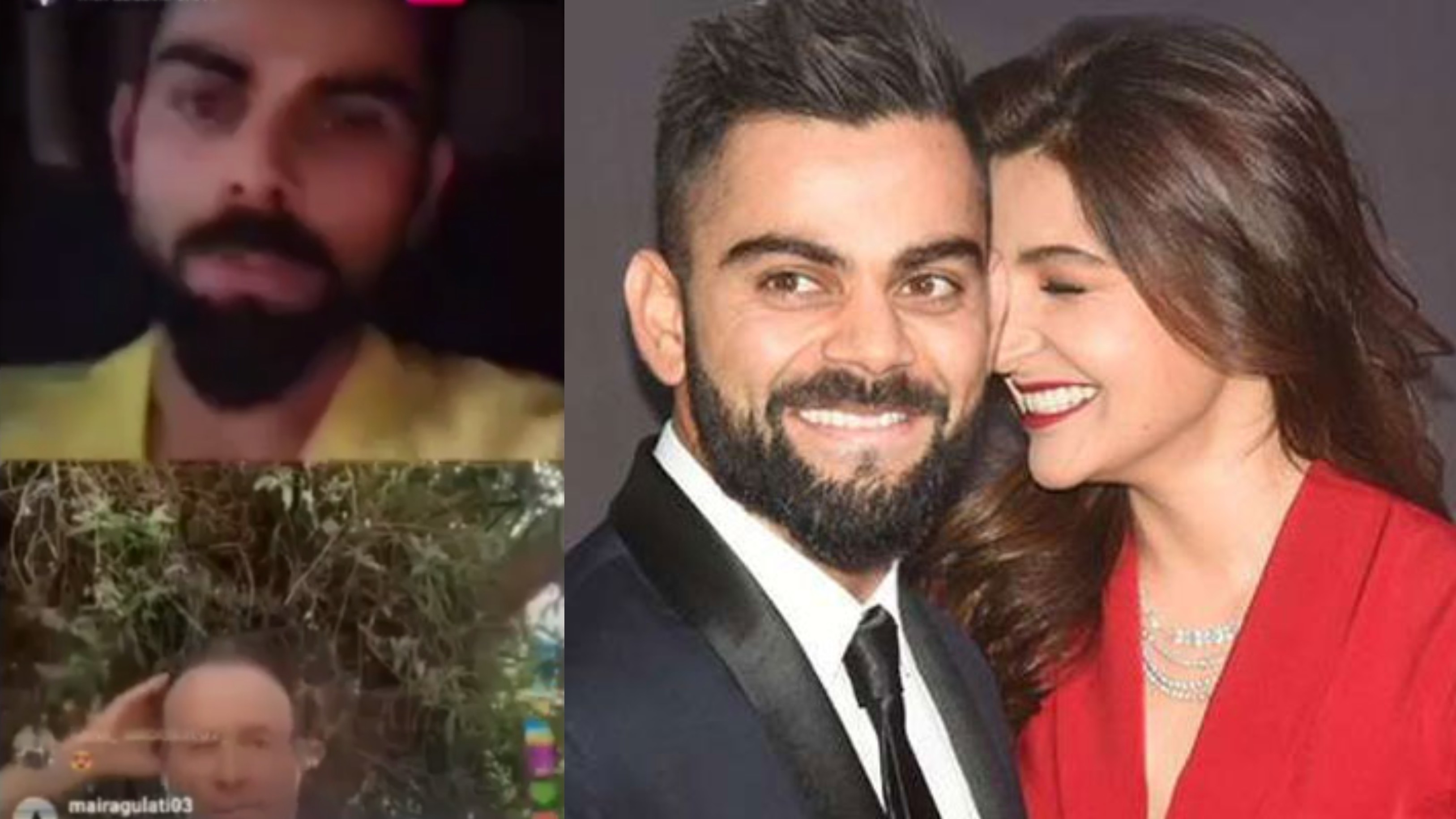 WATCH - Virat Kohli thanks Anushka Sharma for her sweet gesture during live chat with AB de Villiers