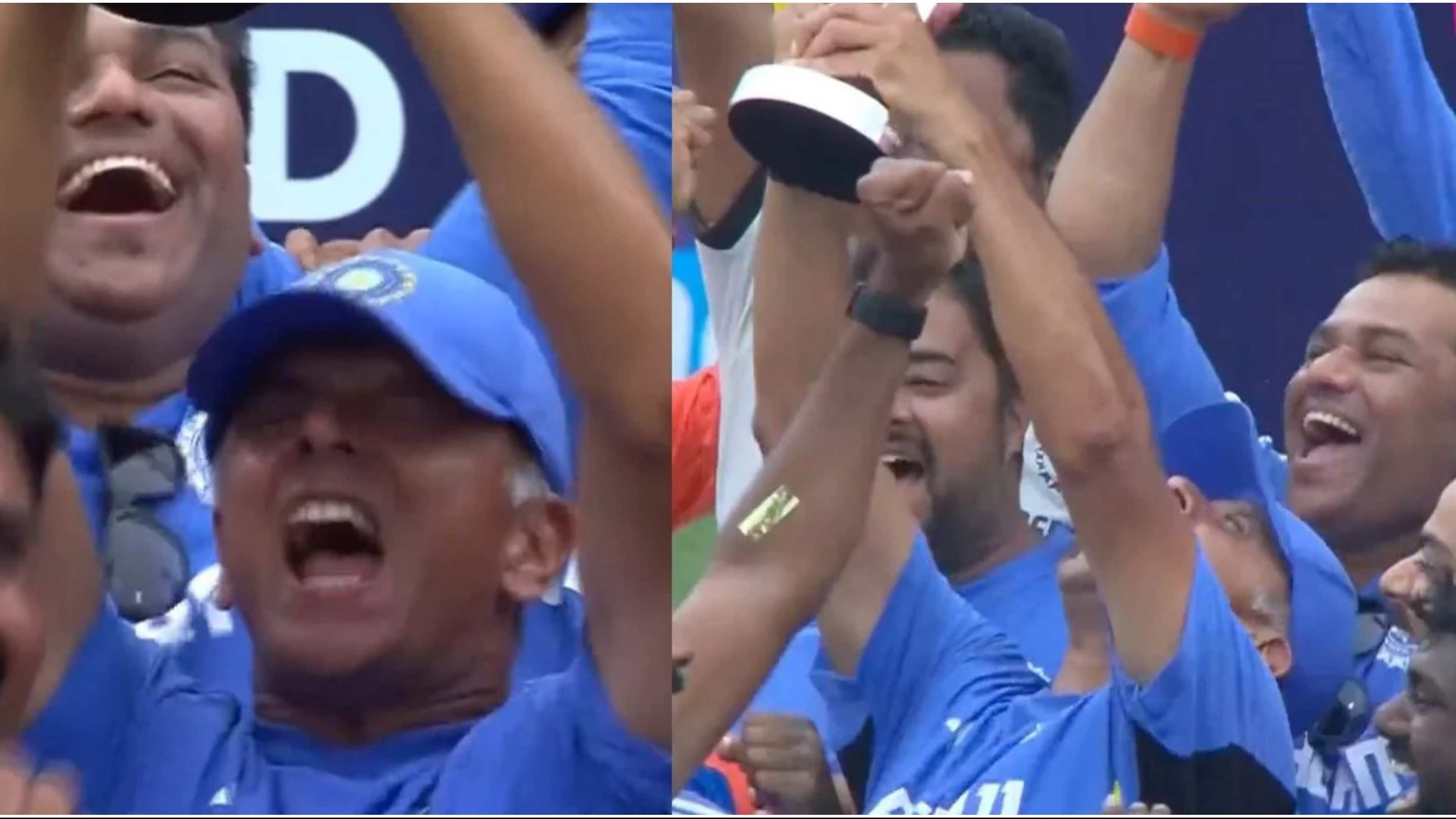 WATCH: Rahul Dravid unleashes his wild side while celebrating India’s T20 World Cup 2024 triumph