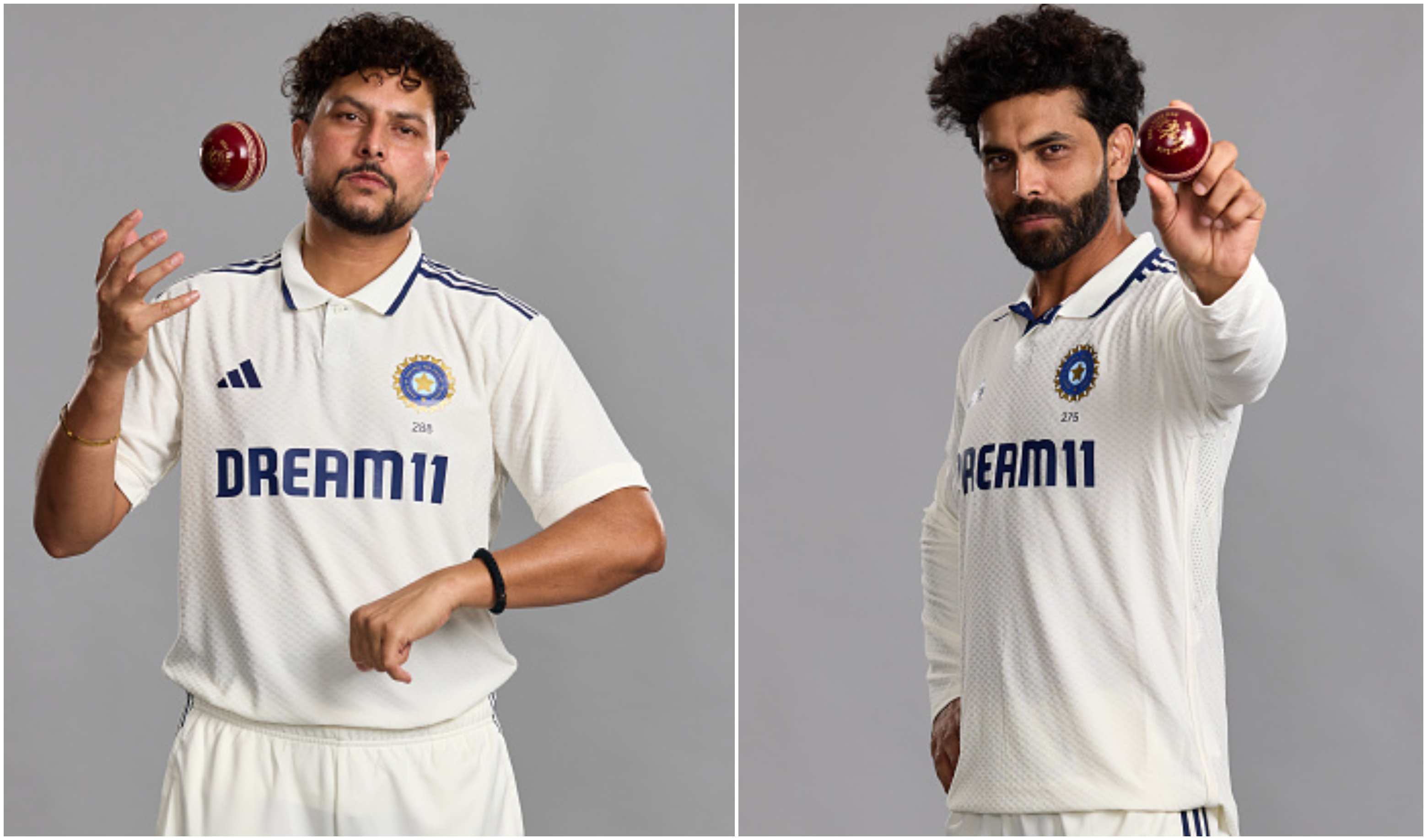 Kuldeep Yadav and Ravindra Jadeja | Getty