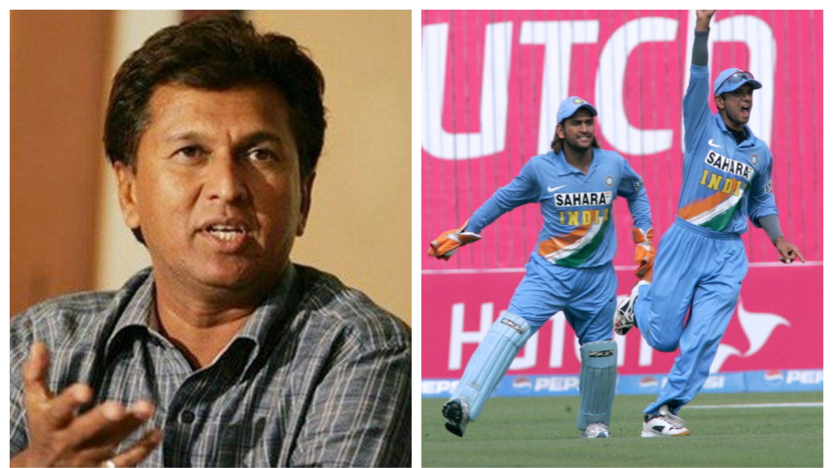 Kiran More recalls how need to free-up Rahul Dravid's workload pushed MS Dhoni's case for India debut