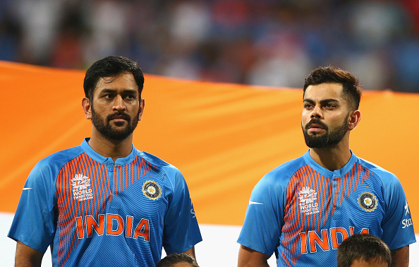 MS Dhoni guided Virat Kohli when he became the former's successor | Getty