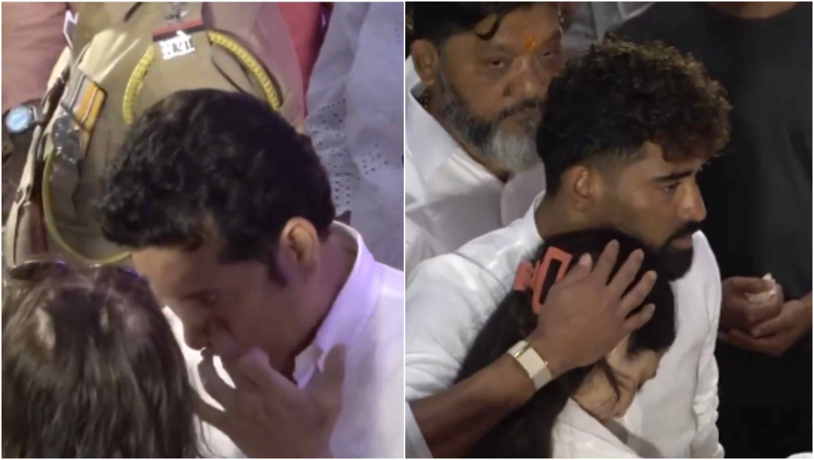 Sachin Tendulkar and Mohammed Siraj paid last respects to the legendary singer Asha Bhosle | PTI