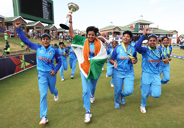 Shafali Verma captained the Indian U19 team to ICC T20 World Cup 2023 in South Africa | Getty