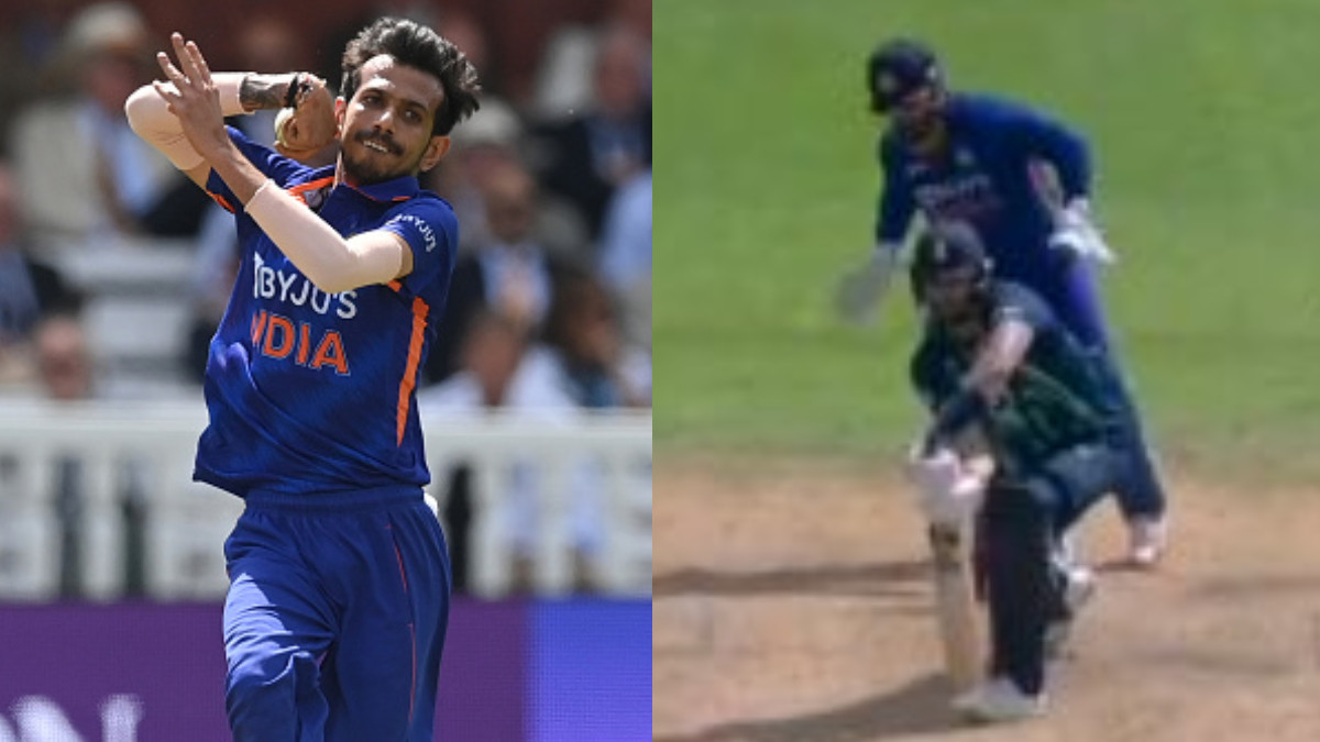 ENG v IND 2022: WATCH - Rishabh Pant's inputs help Yuzvendra Chahal dismiss Reece Topley in 3rd ODI