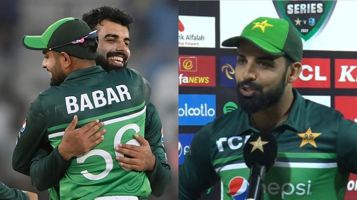 PAK v WI 2022: Shadab Khan reveals Babar Azam calling him 'Buddha (old)' motivated him to do better