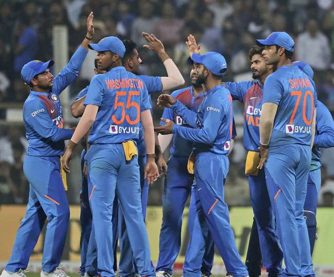 India won the T20I series against West Indies | AP