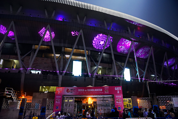 Eden Gardens before India's first ever pink ball Test match | Getty