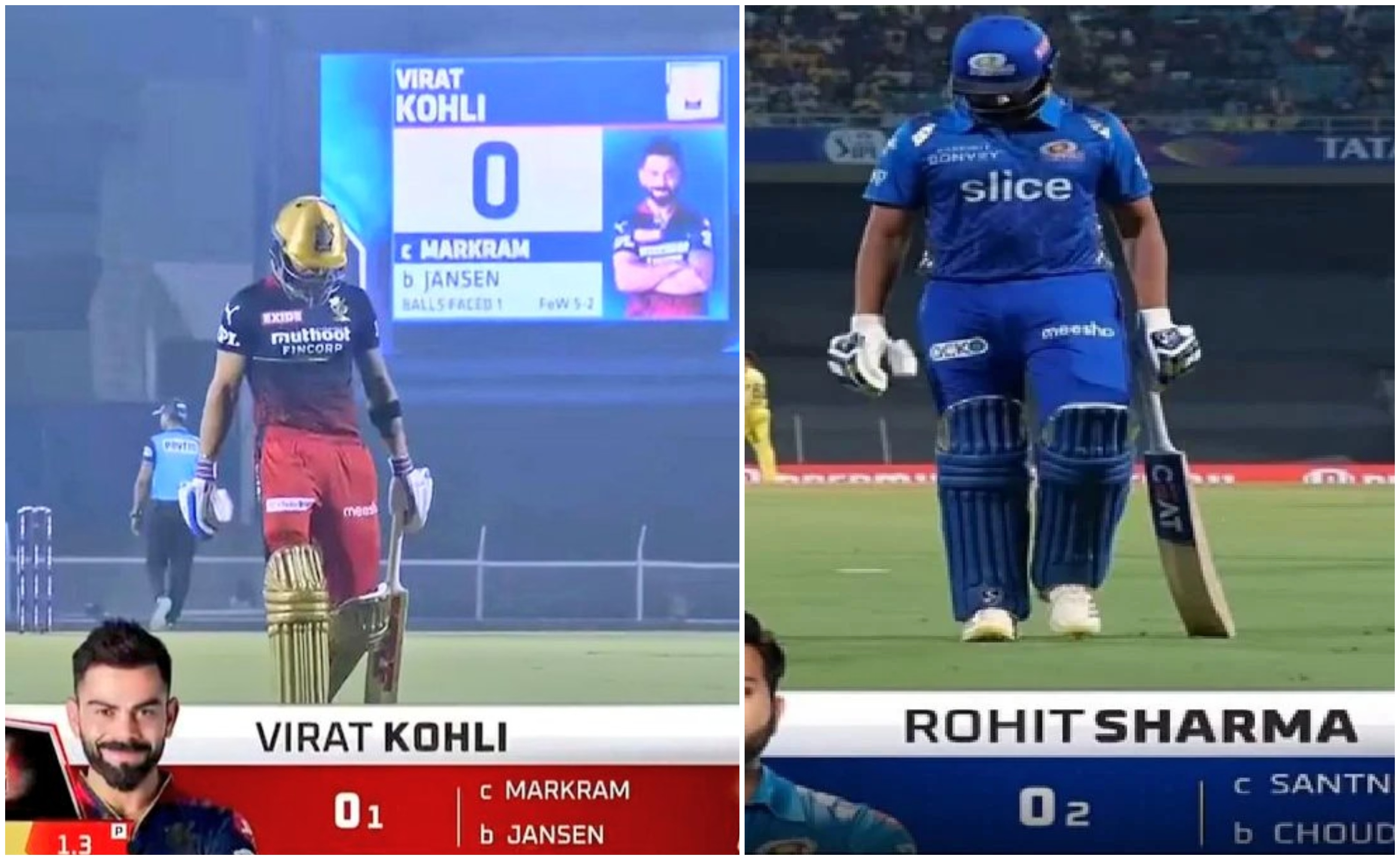 Virat Kohli and Rohit Sharma | BCCI/IPL