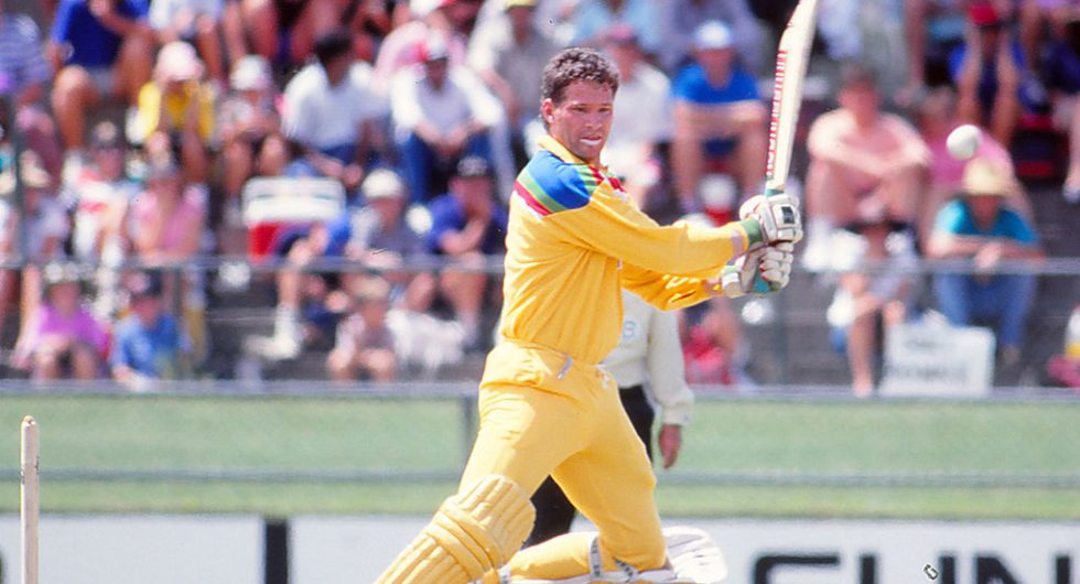 Dean Jones during the 1992 World Cup