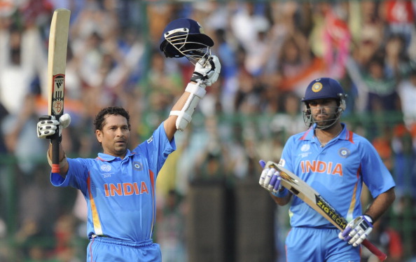 Sachin Tendulkar and Yuvraj Singh | Getty