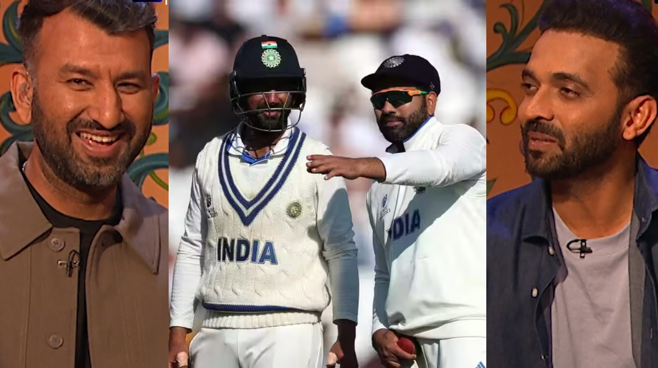 Pujara and Rahane having some good talk about Pujara's reluctance to field after batting | Sony Sports