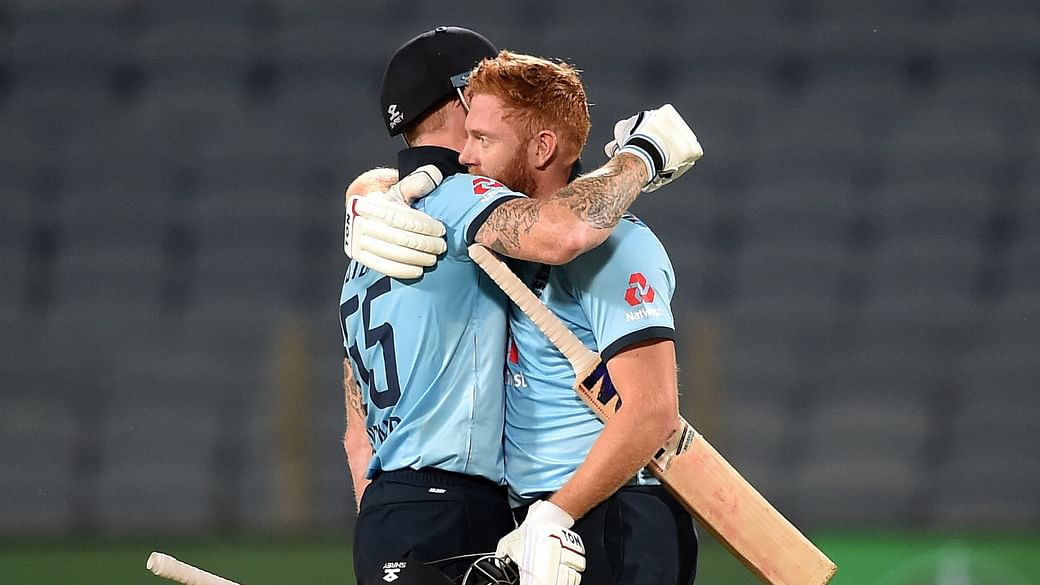 Jonny Bairstow and Ben Stokes added 175 runs in Pune | AFP