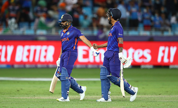 Rohit Sharma and KL Rahul | Getty