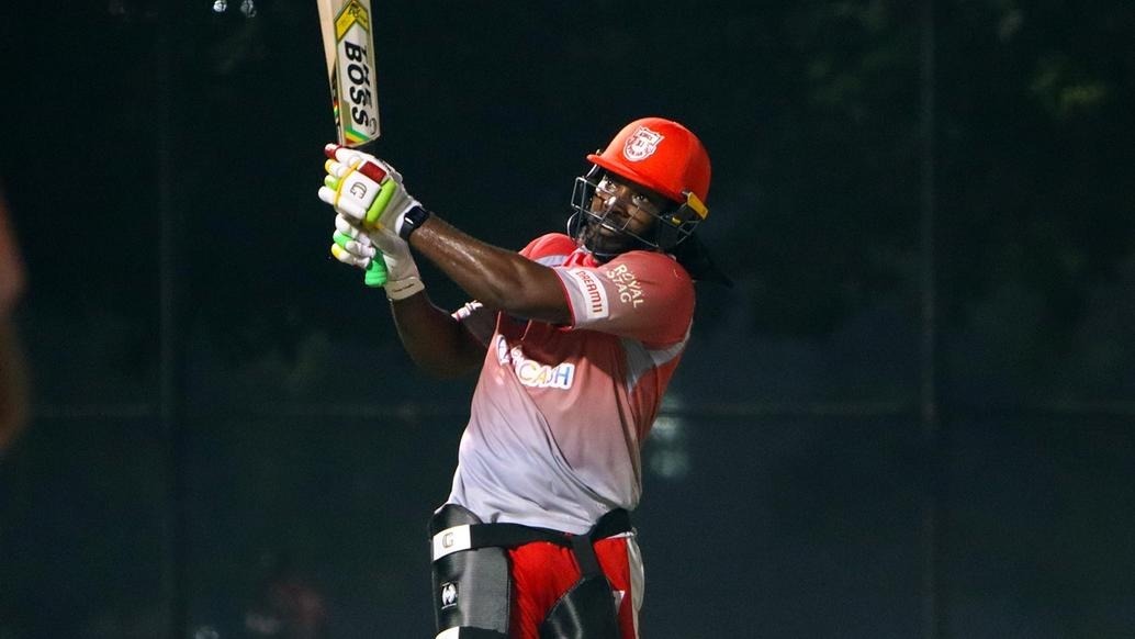 Chris Gayle in the KXIP nets | IPL/BCCI