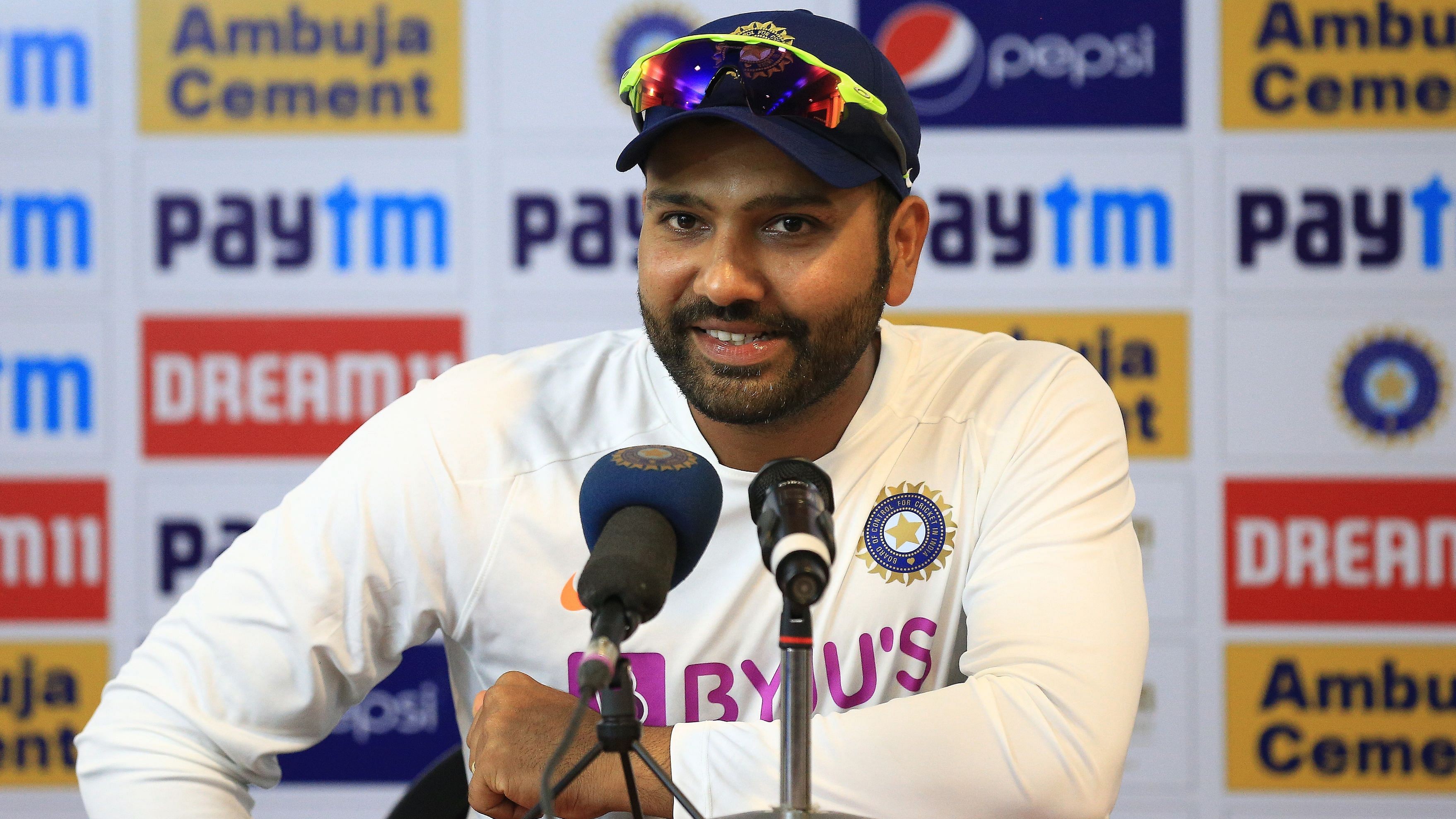 WATCH: Rohit Sharma comes up with witty response when asked why he enjoys press conferences