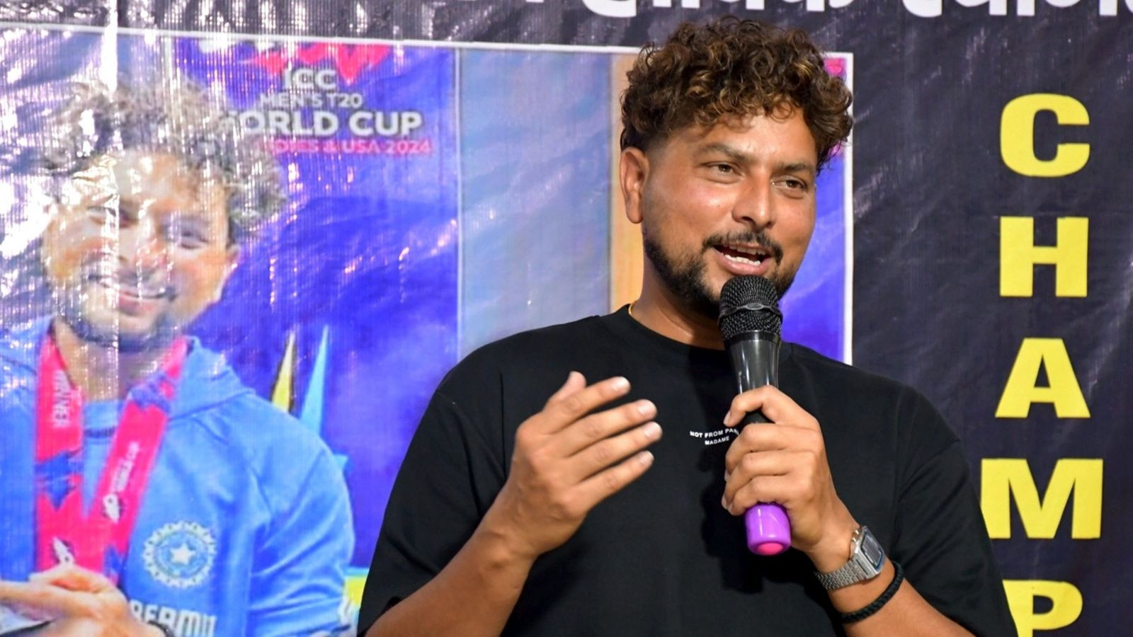 “Tough to explain in words about our experience in last week,” says T20 World Cup winner Kuldeep Yadav