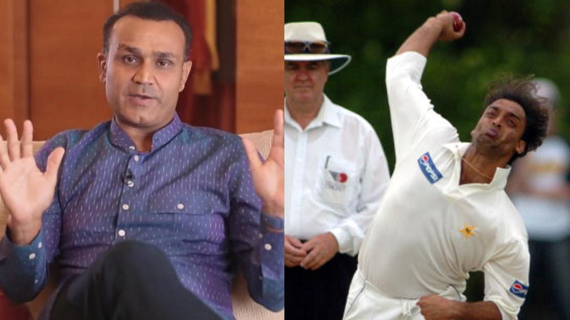 Shoaib Akhtar knew he was chucking when he used to bowl, says Virender Sehwag