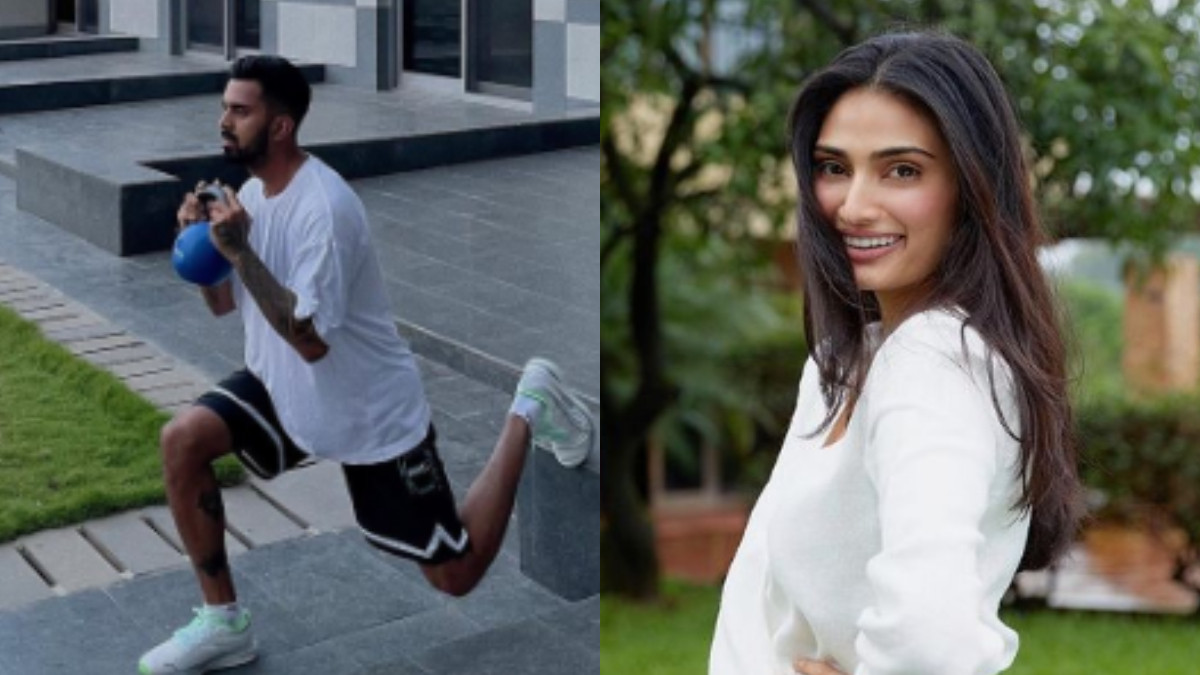 KL Rahul shares his workout pictures; Athiya Shetty reacts
