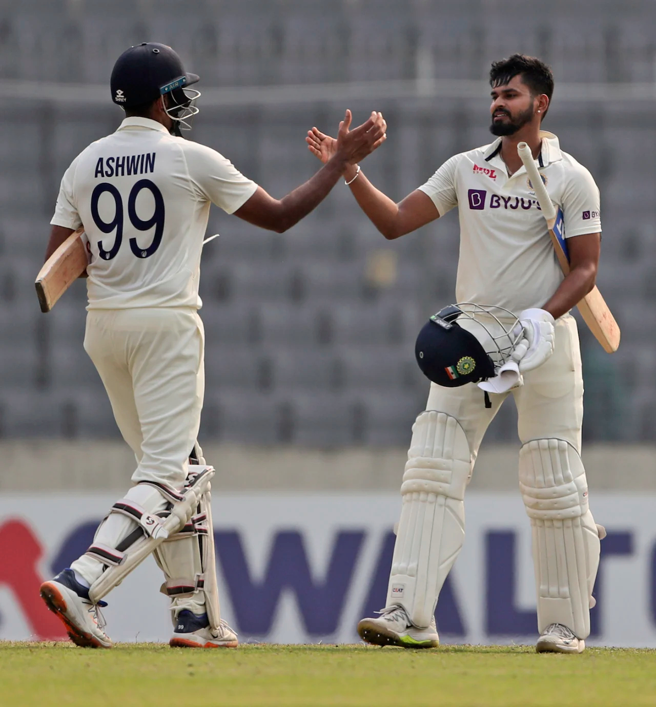 R Ashwin and Shreyas Iyer were the biggest gainers | AP