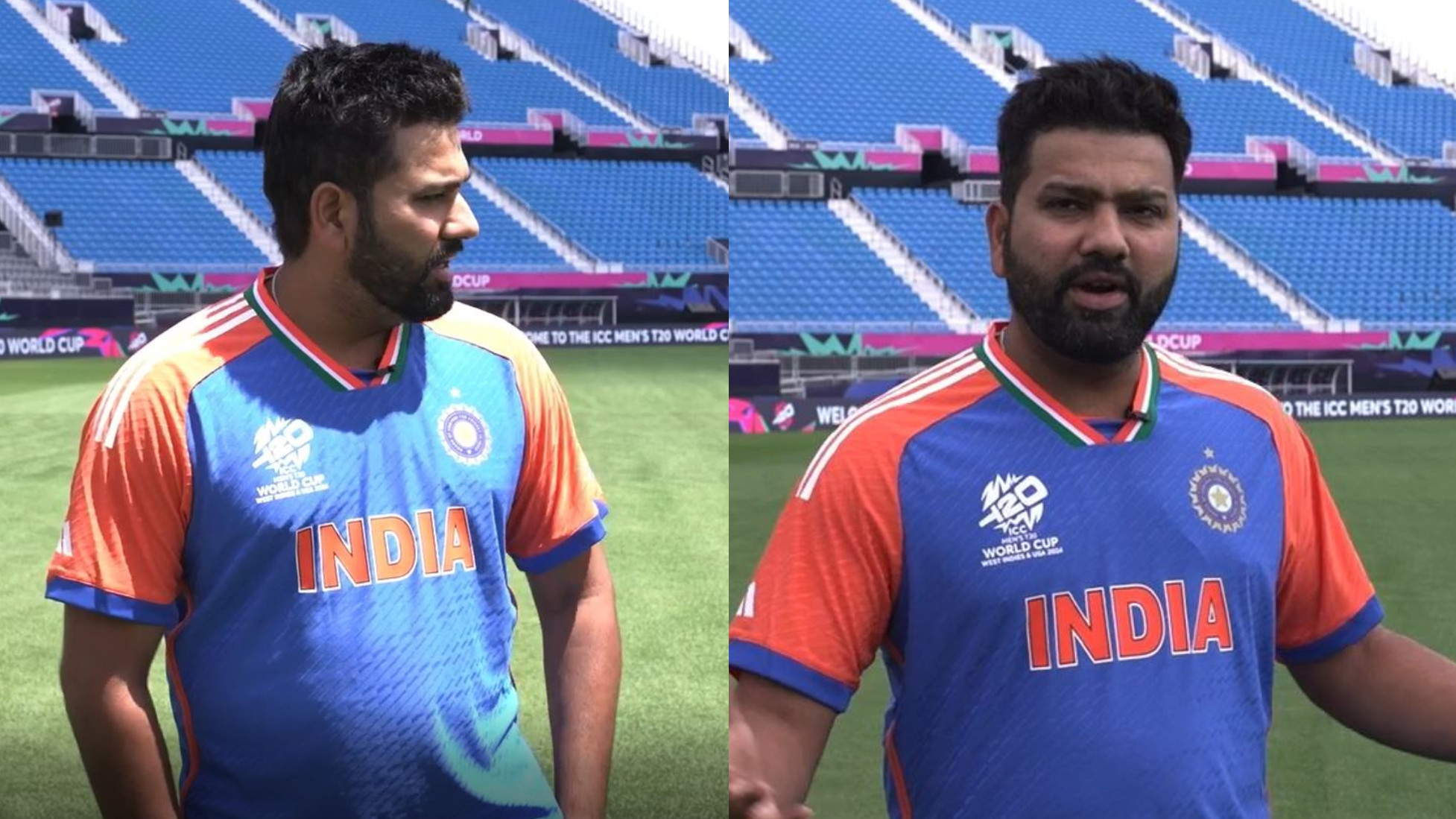 T20 World Cup 2024: WATCH- ‘Can’t wait to feel atmosphere here’- Rohit Sharma excited to play in New York