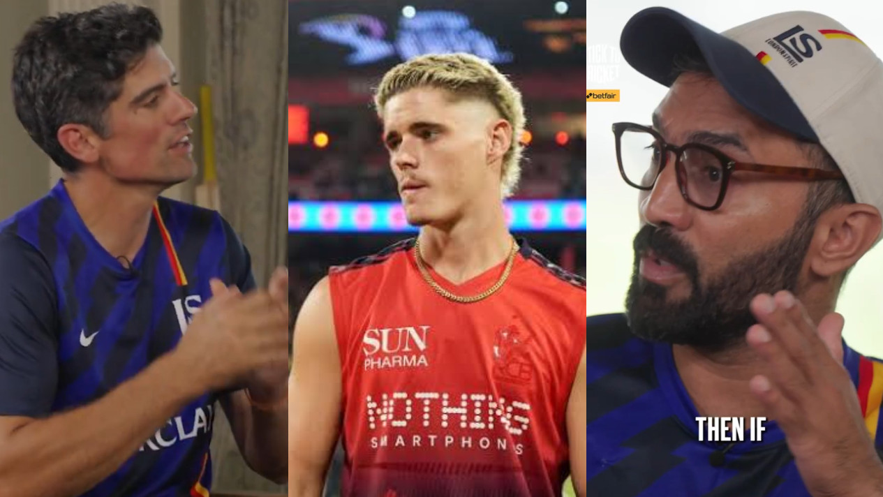 WATCH- ‘No disrespect to RCB, but England comes first’- Cook and Karthik’s heated argument about Jacob Bethell’s IPL 2026 stint