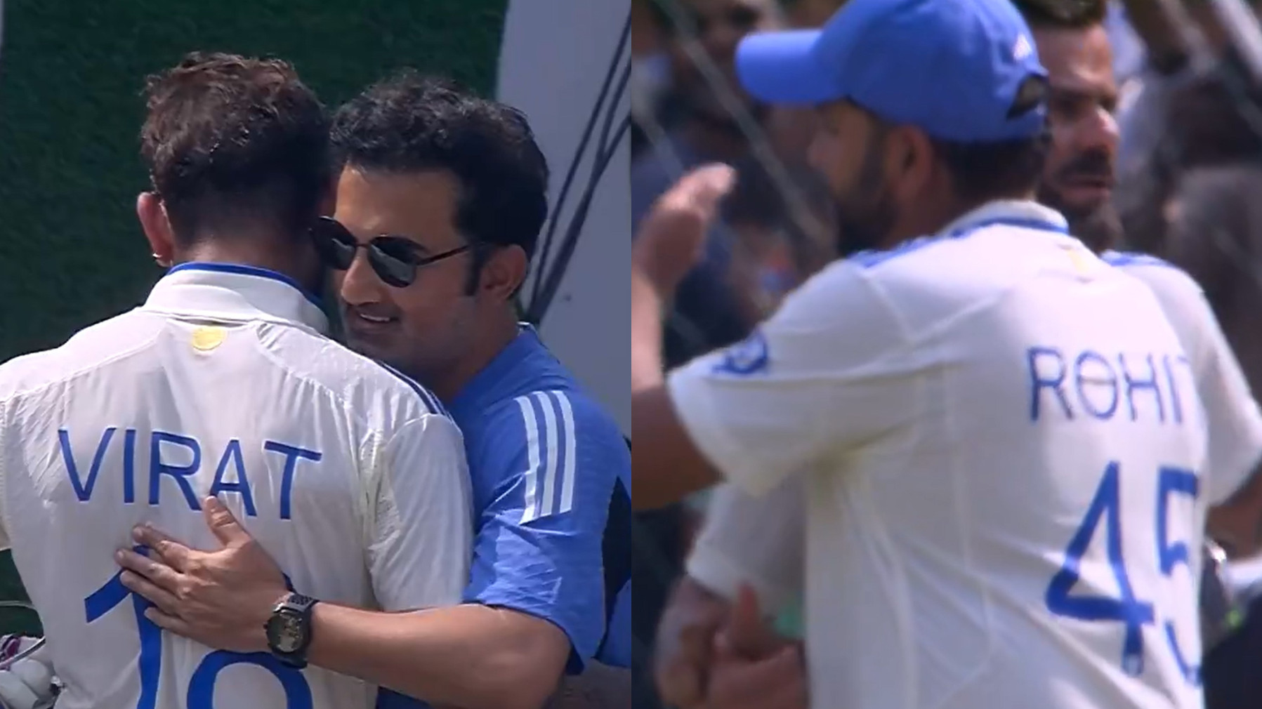 IND v BAN 2024: WATCH- Virat Kohli hugs Gautam Gambhir and Rohit Sharma after India’s Kanpur Test win