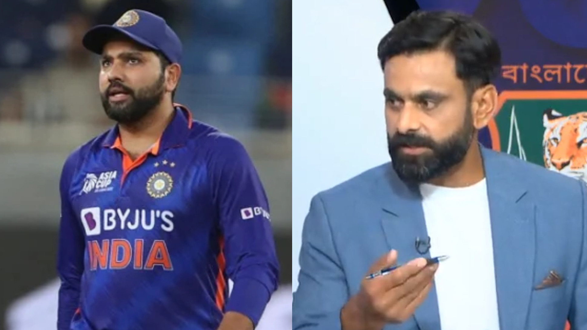 Asia Cup 2022: WATCH- “Looked scared and confused”- Hafeez says Rohit won't continue as captain for long