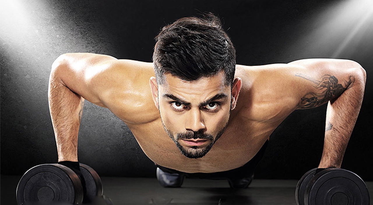 Watch Virat Kohli Flaunts His Eight Pack Abs In Latest Workout Video