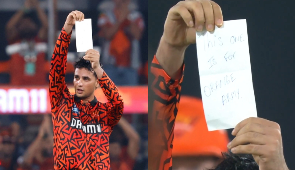 Abhishek Sharma's 141 is the highest individual score by an Indian in IPL history | IPL-BCCI