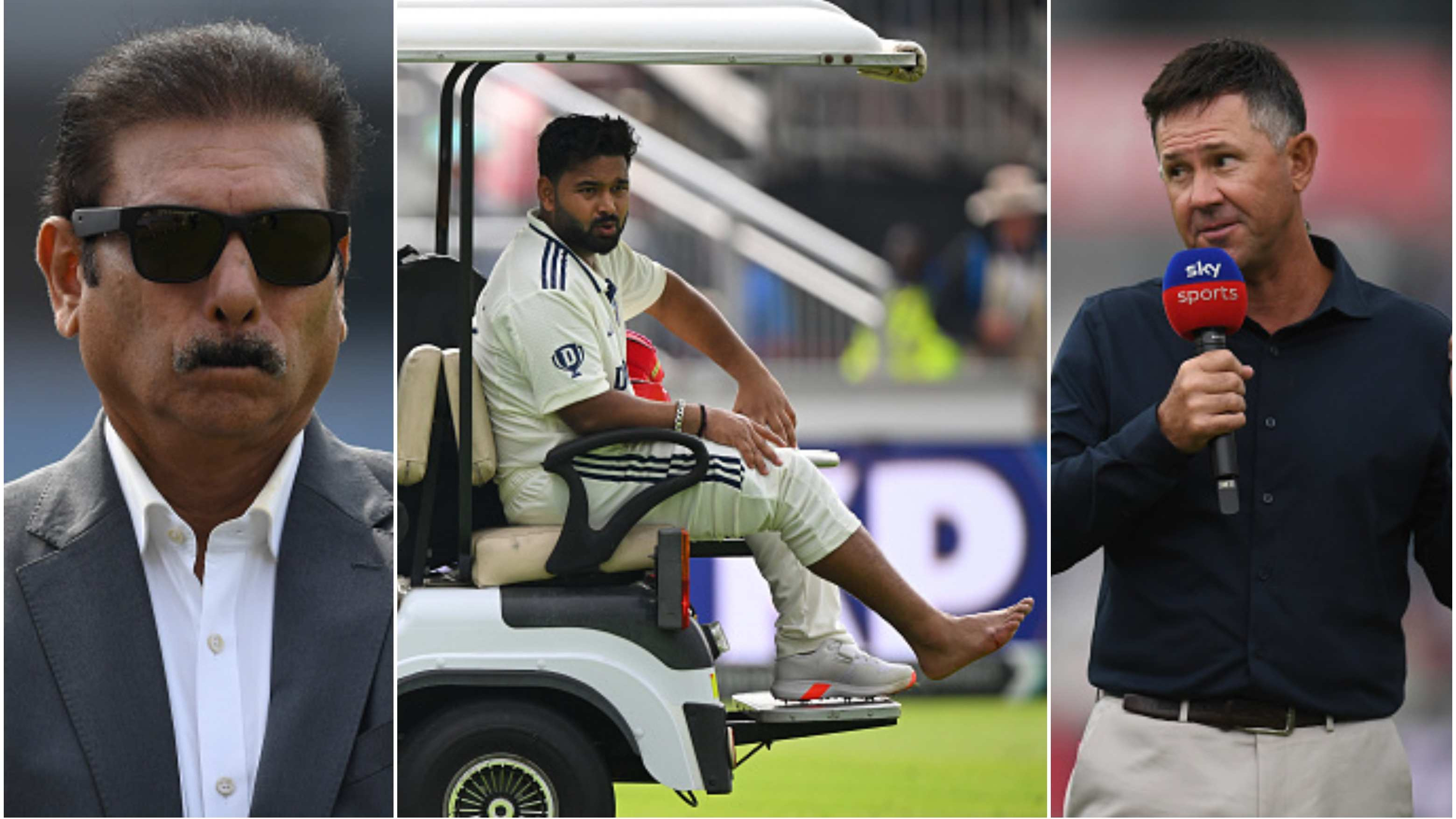 ENG v IND 2025: “It can only get worse overnight,” Shastri, Ponting paint grim picture over Rishabh Pant’s foot injury 