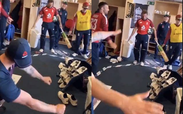 England players flaunt their unique dance moves | Screengrab