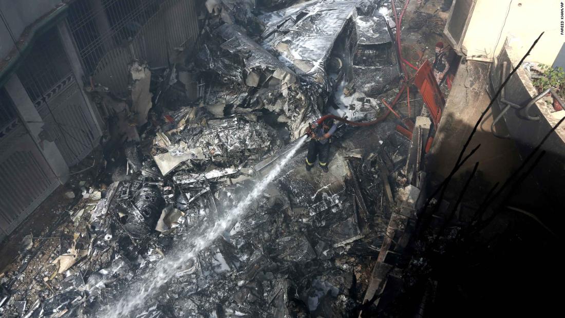 The Karachi plane crash took lives of 107 people including flight crew