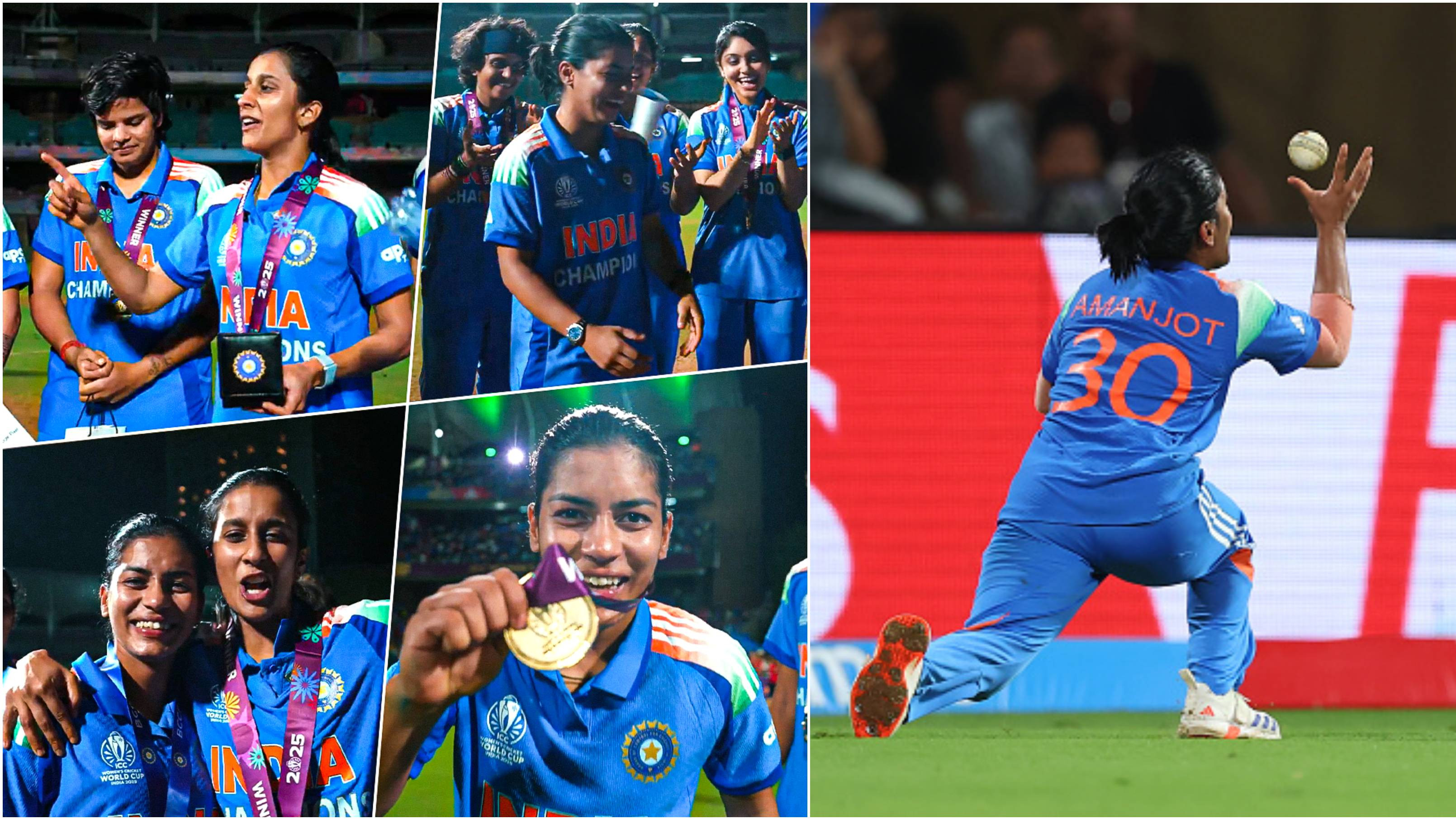 CWC 2025: WATCH – “You caught the World Cup,” Jemimah hands over best fielding medal to Amanjot for Laura Wolvaardt’s catch