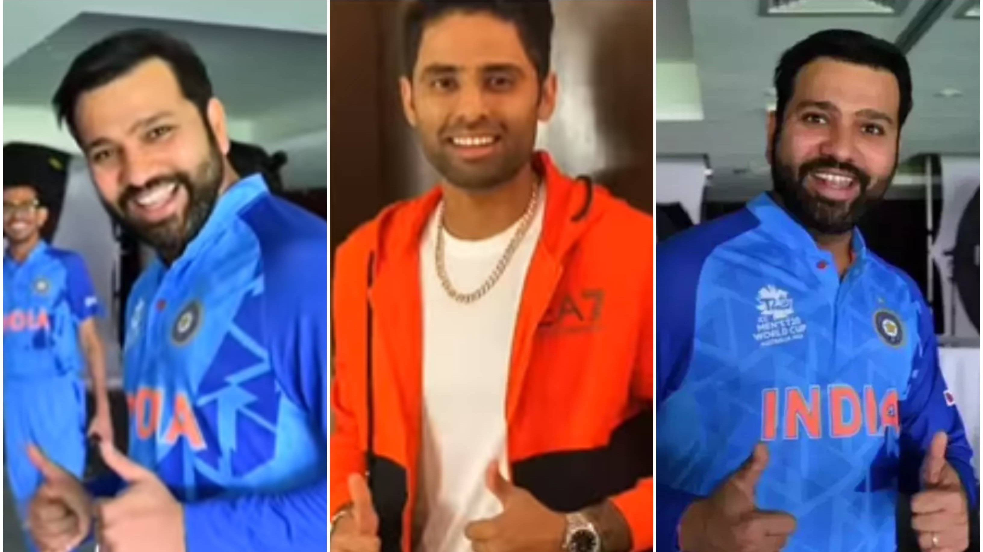 T20 World Cup 2022: WATCH – Rohit Sharma trolls Suryakumar Yadav for getting his picture clicked at every airport