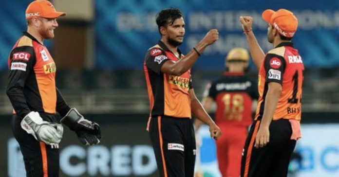 T Natarajan sorted out the SRH’s death bowling issue | Twitter