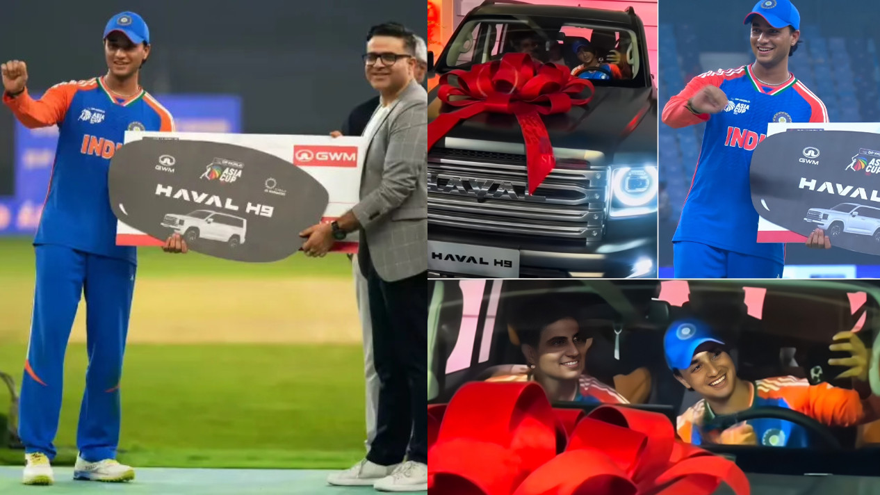 Asia Cup 2025: WATCH- Abhishek Sharma takes selfies with Shubman Gill in newly won Haval SUV as Player of the Tournament