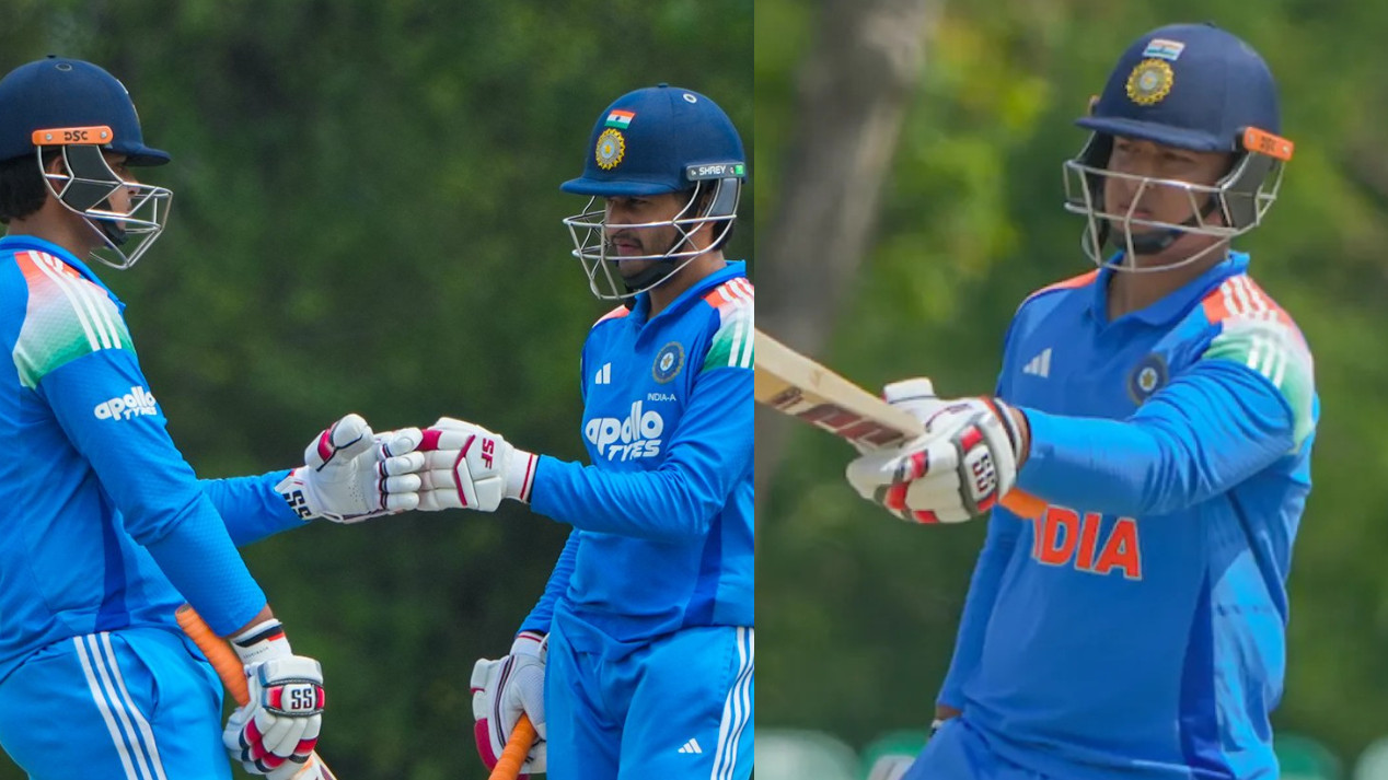‘I enjoy playing with him because he takes pressure off by scoring big runs’- Priyansh Arya on batting with Vaibhav Sooryavanshi