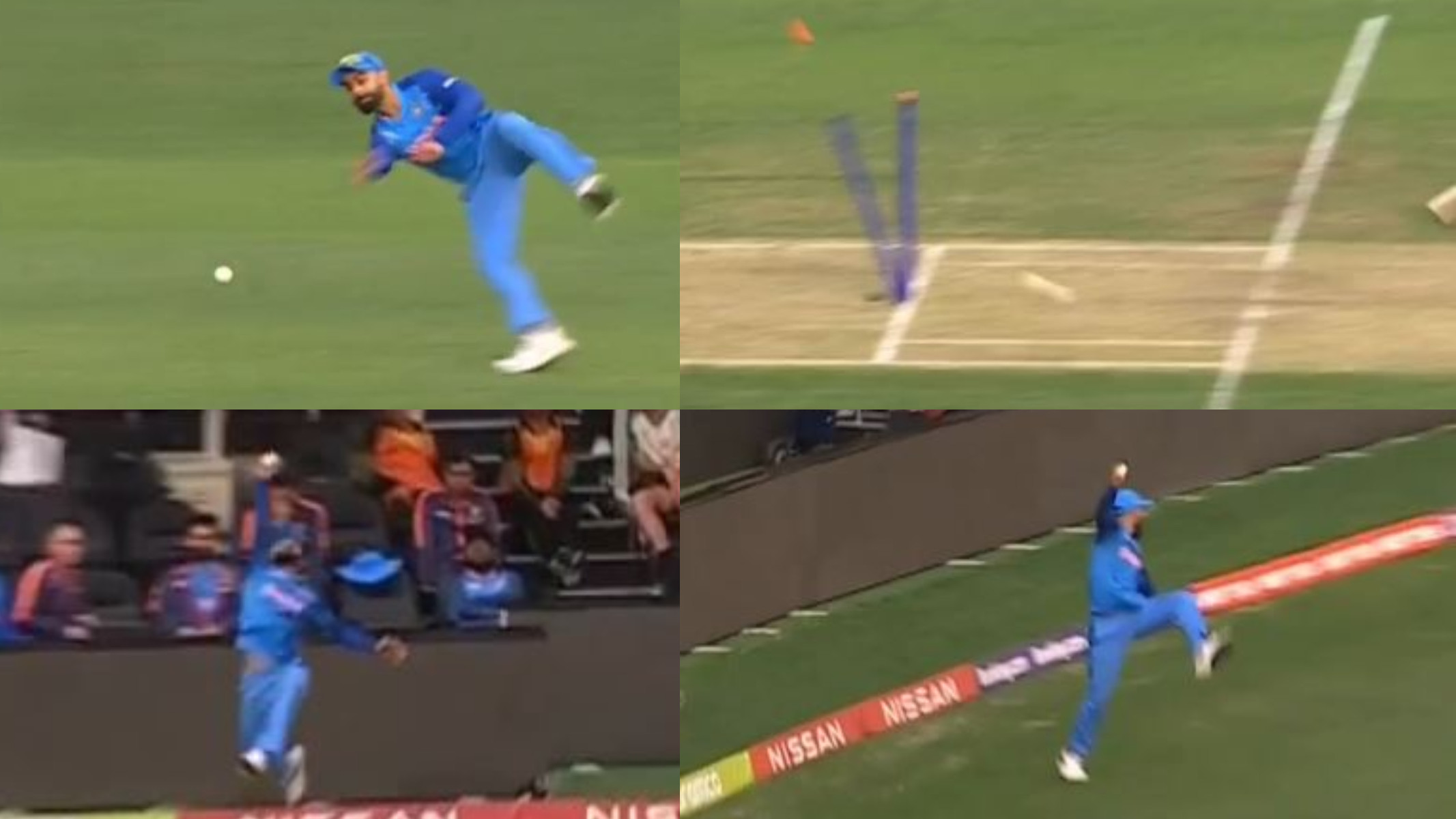 T20 World Cup 2022: WATCH- Virat Kohli dazzles on the field, affects astonishing run out and takes a one-handed blinder