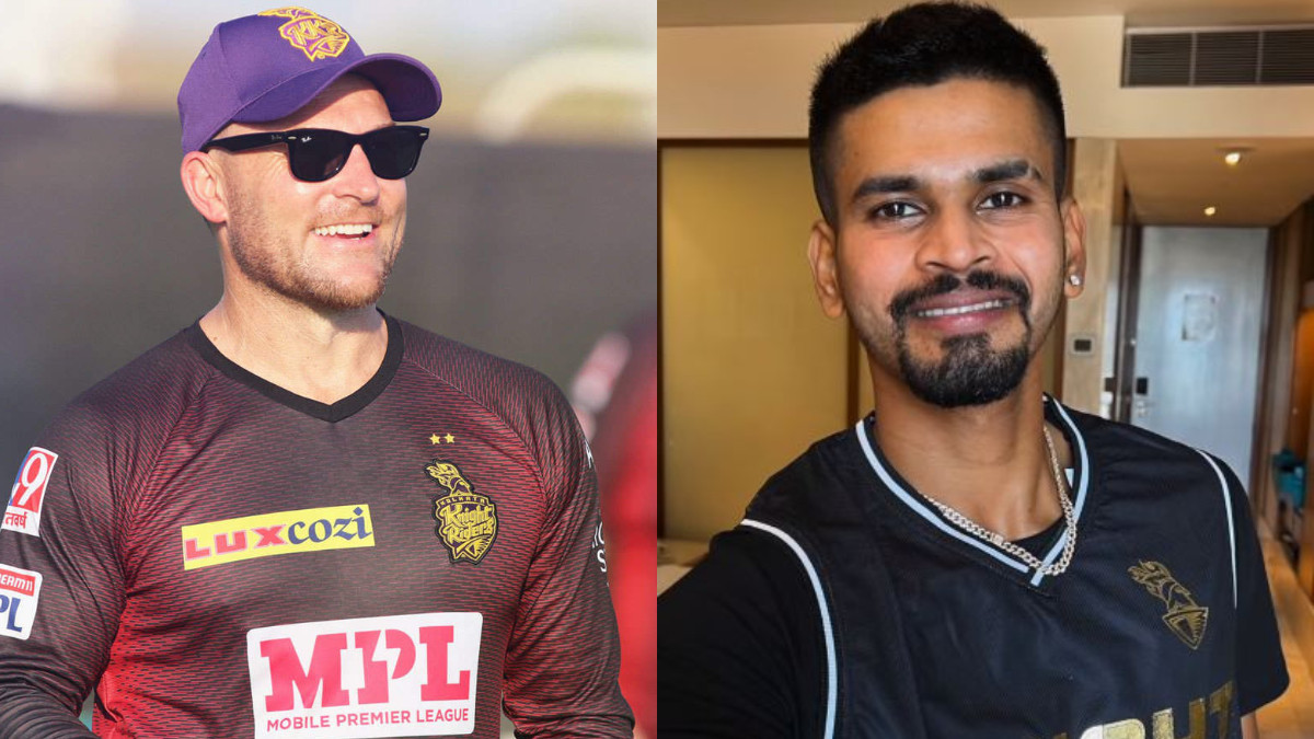 IPL 2022: Brendon McCullum excited to work with KKR's new captain Shreyas Iyer